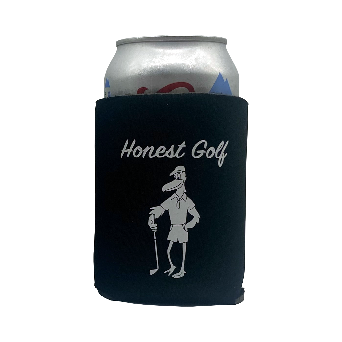 Curtis the Birdus Beer Koozie