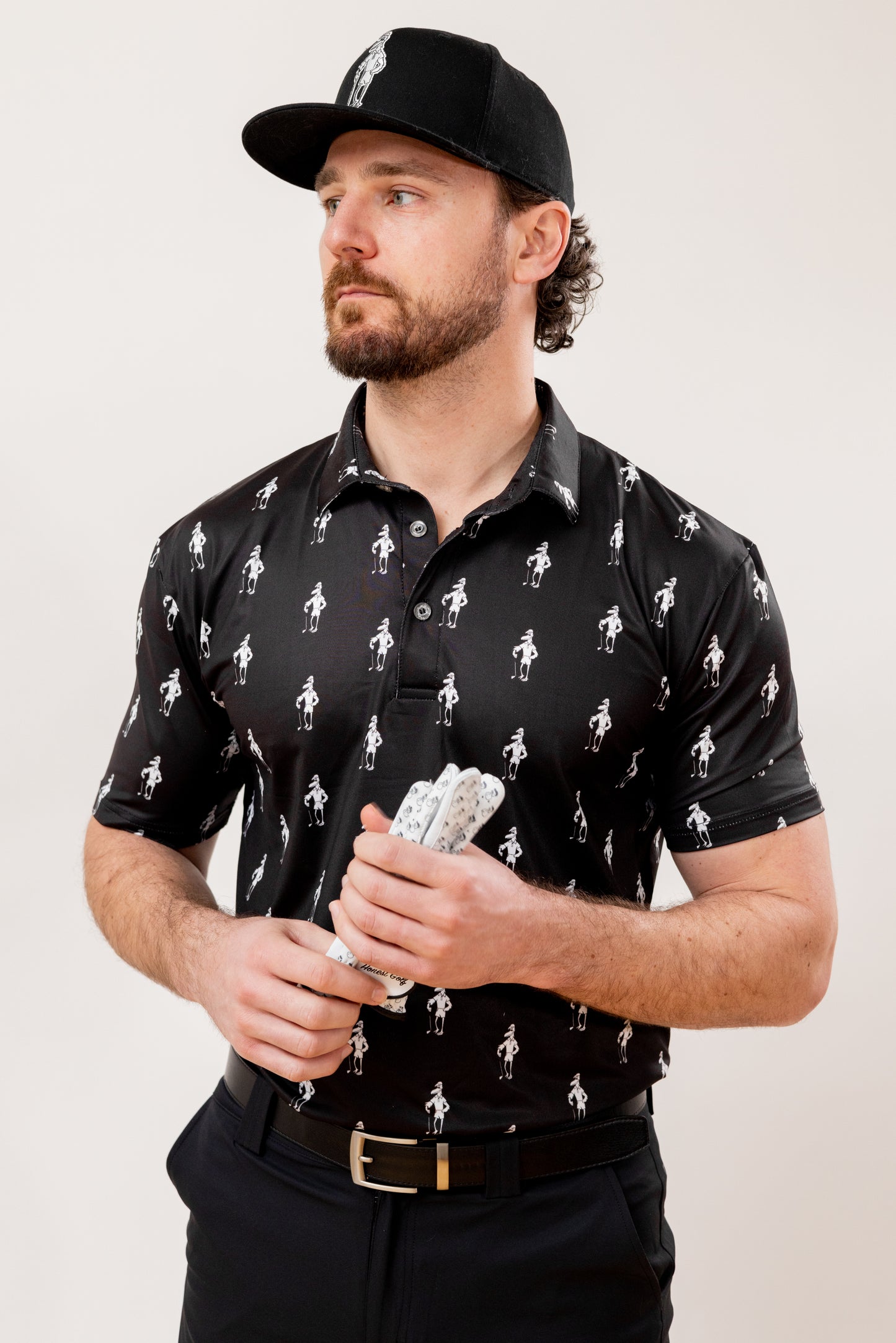 Curtis the Birdus golf shirt