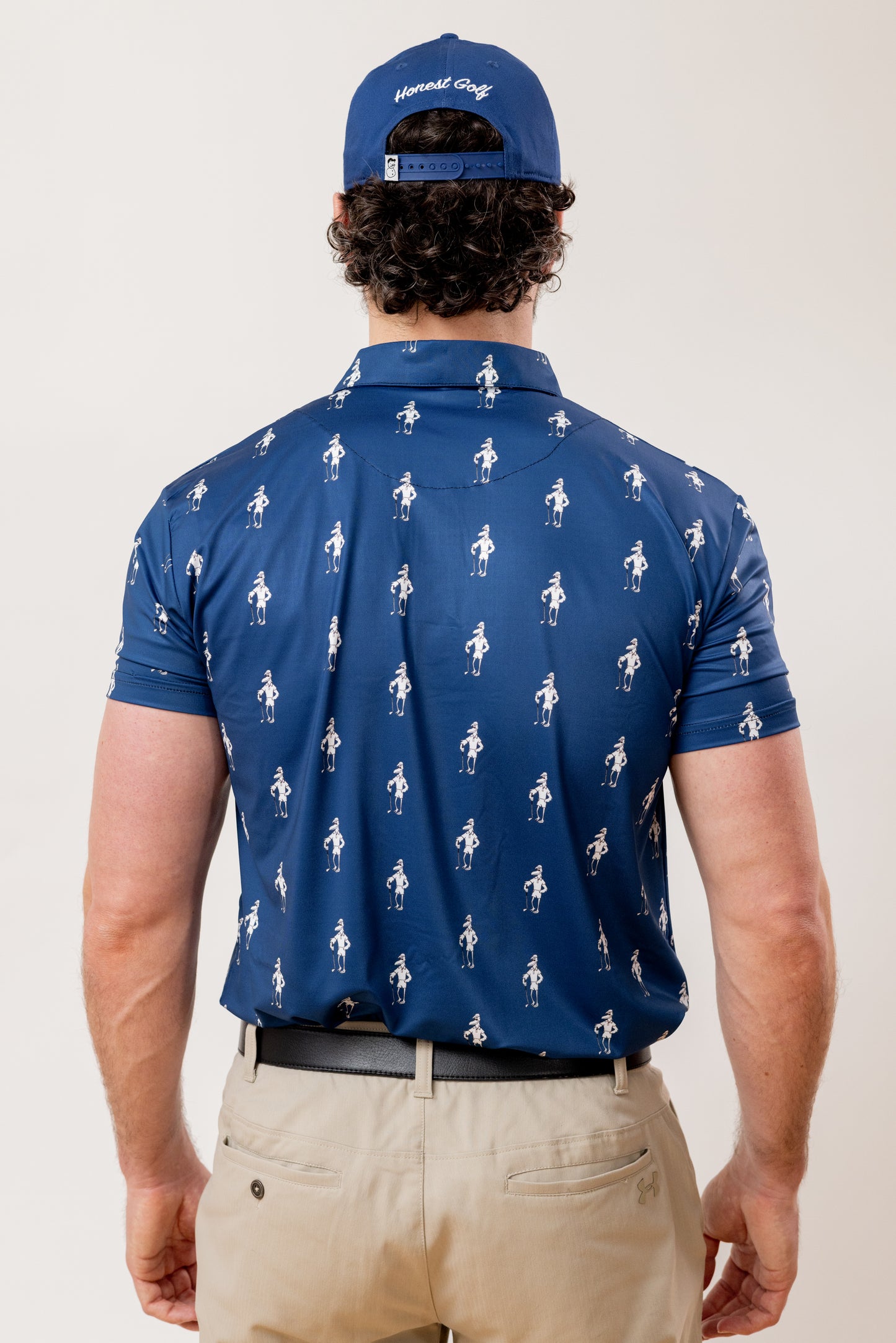 Curtis the Birdus golf shirt