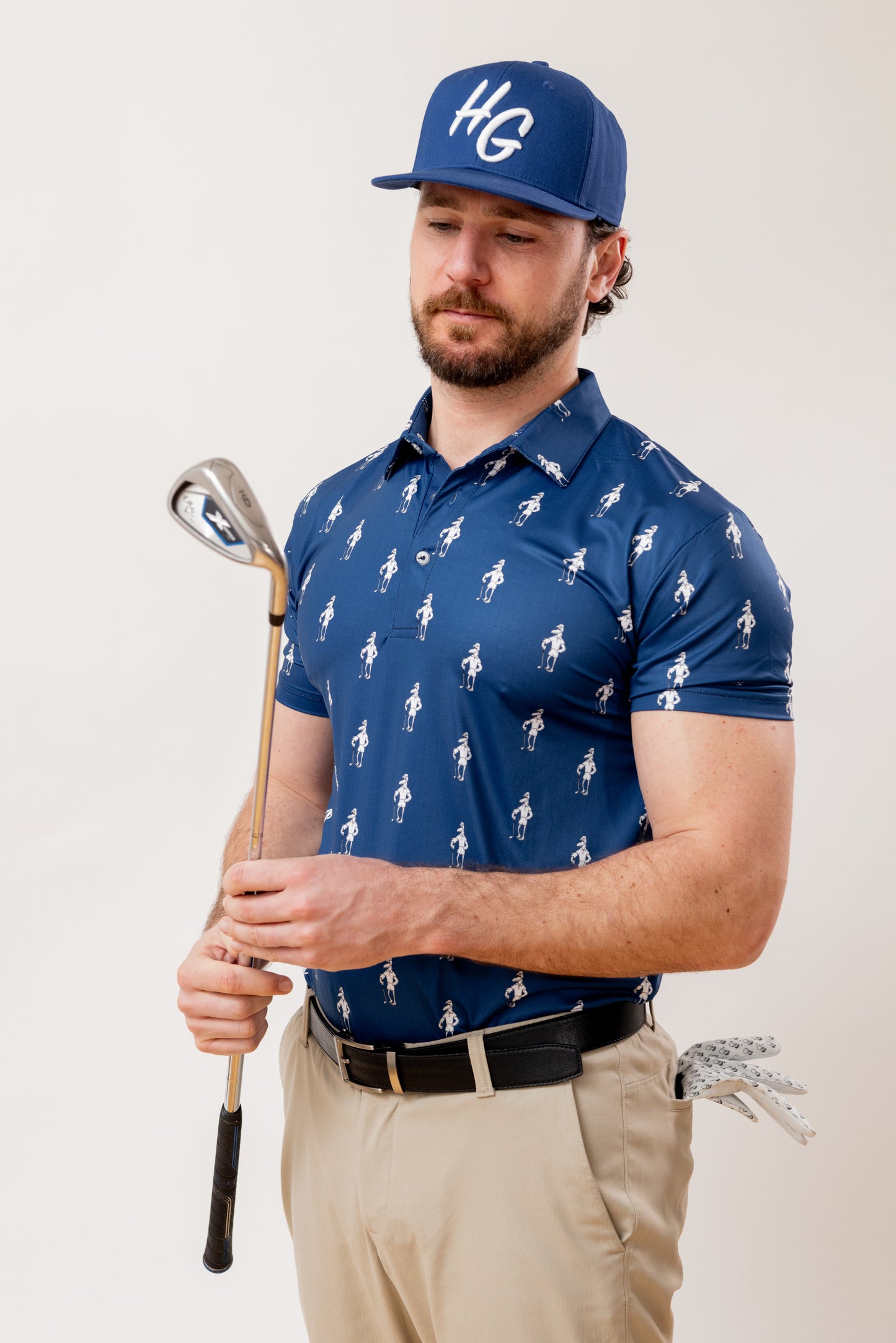 Curtis the Birdus golf shirt