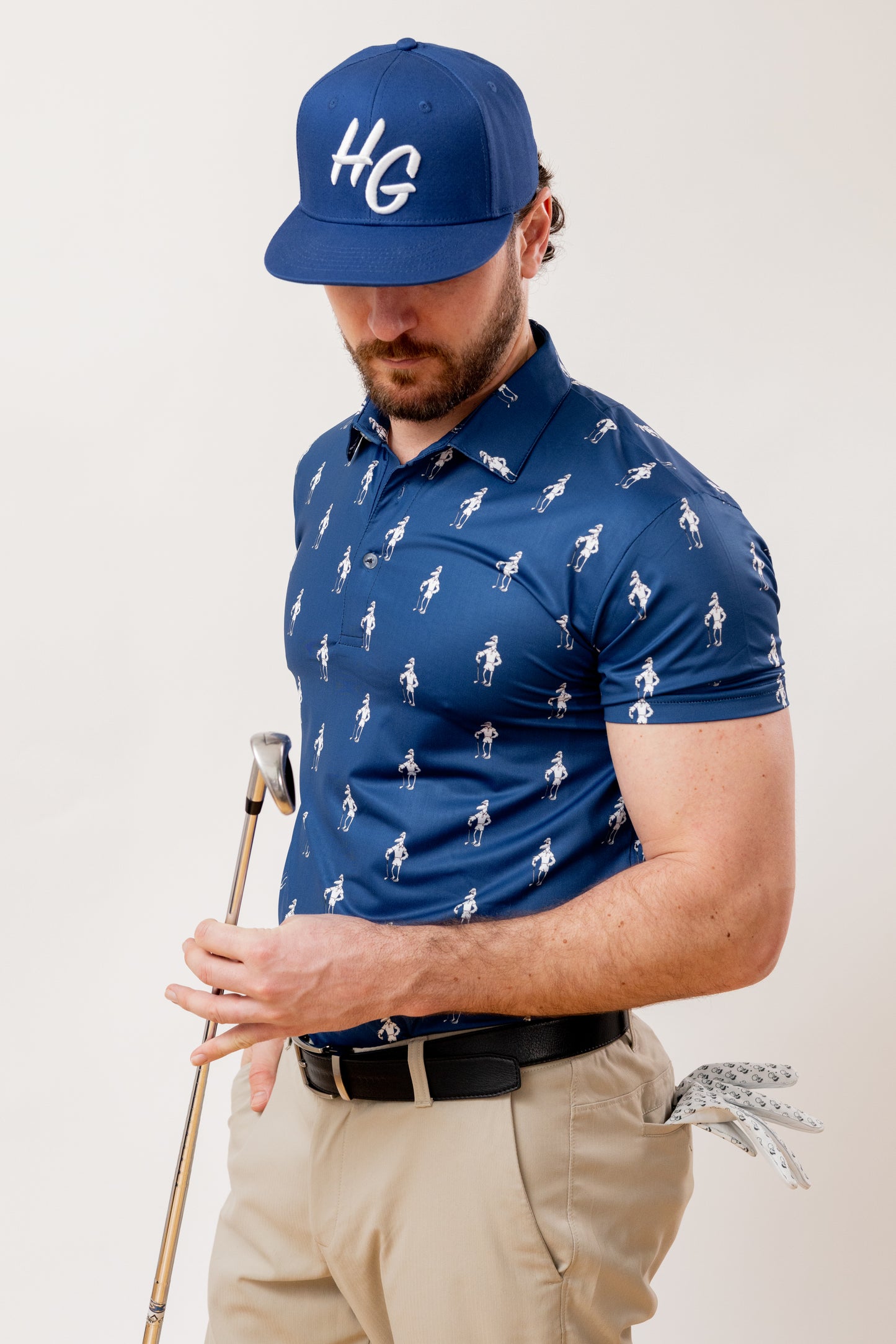 Curtis the Birdus golf shirt