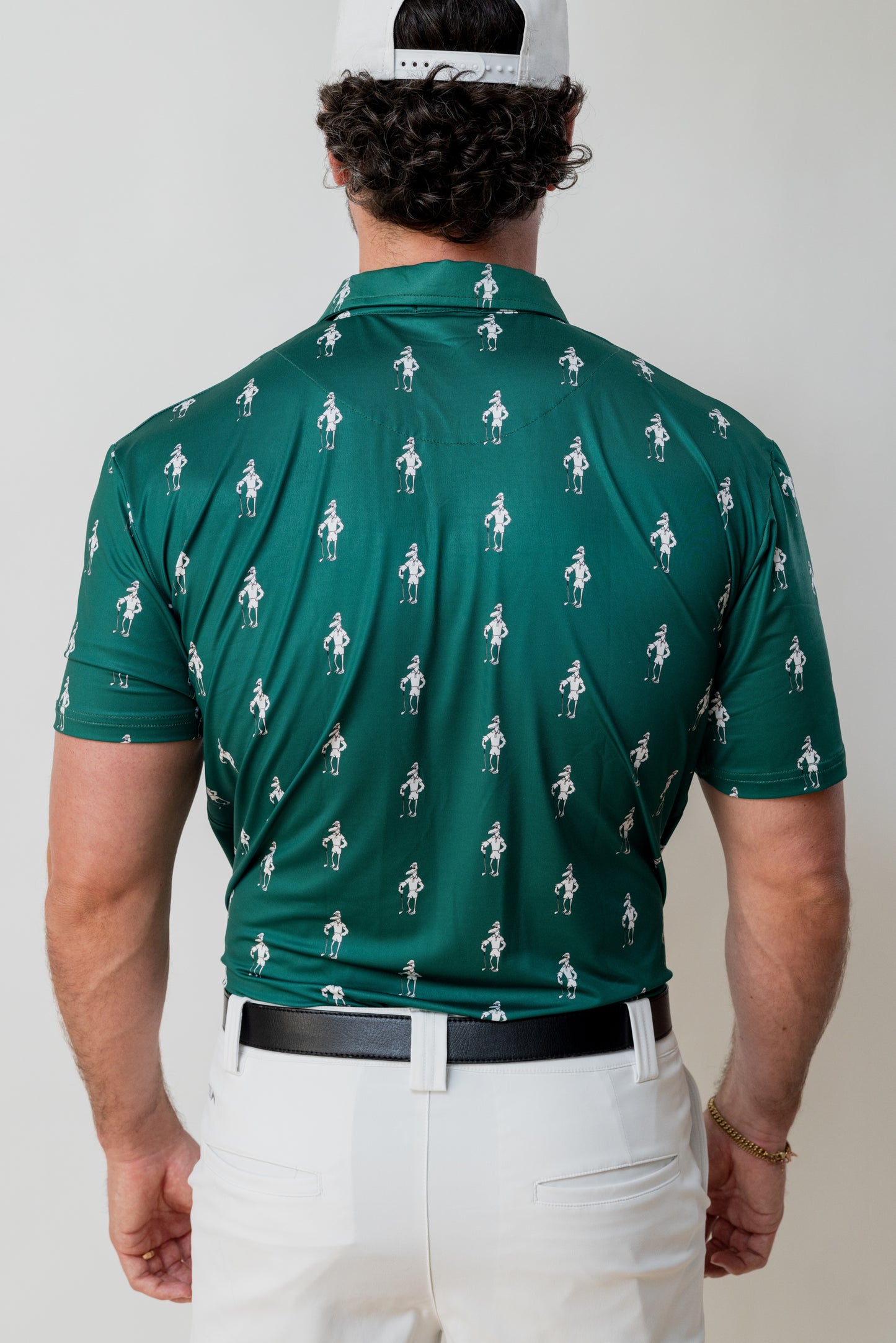 Curtis the Birdus golf shirt