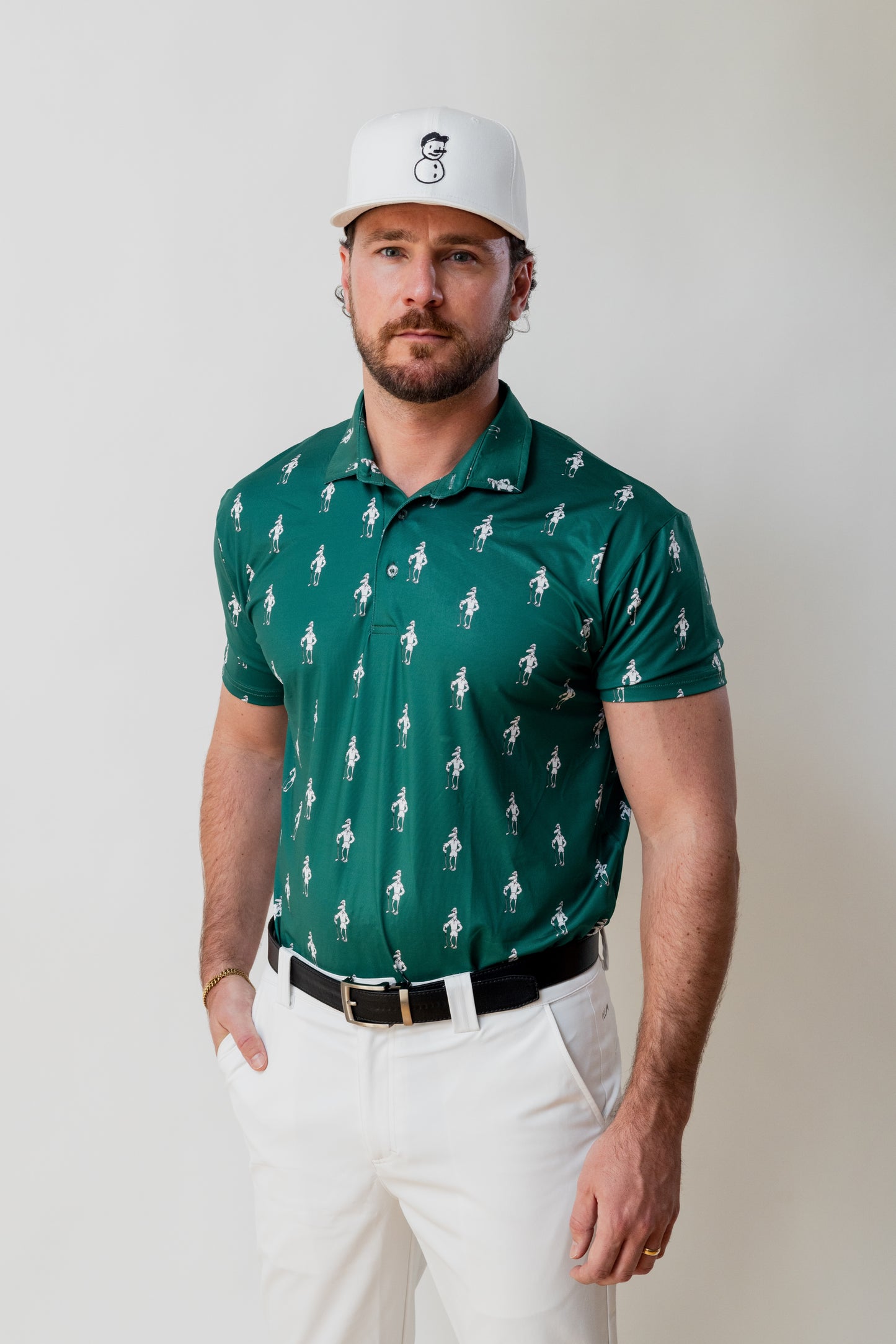 Curtis the Birdus golf shirt