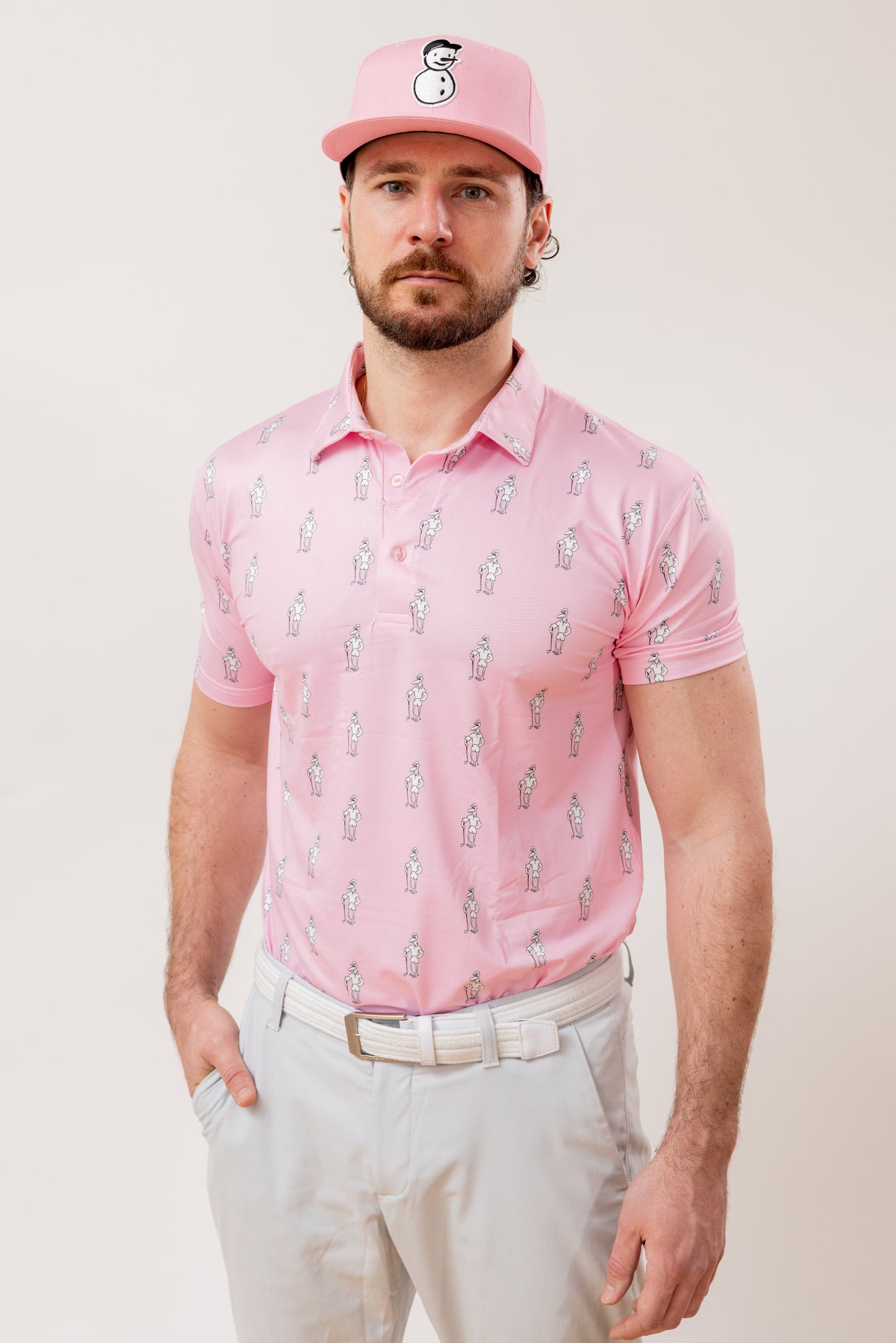 Curtis the Birdus golf shirt