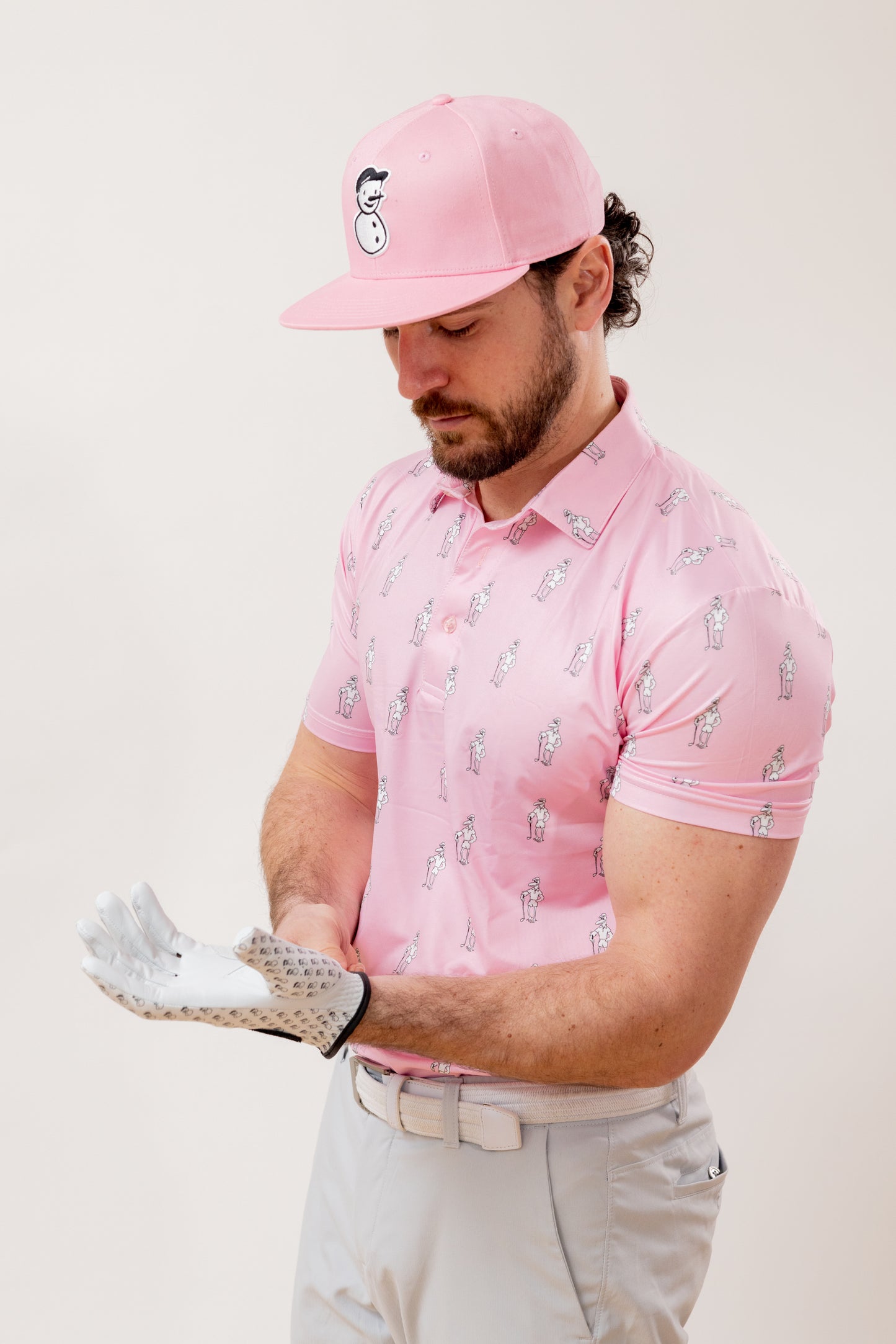 Curtis the Birdus golf shirt