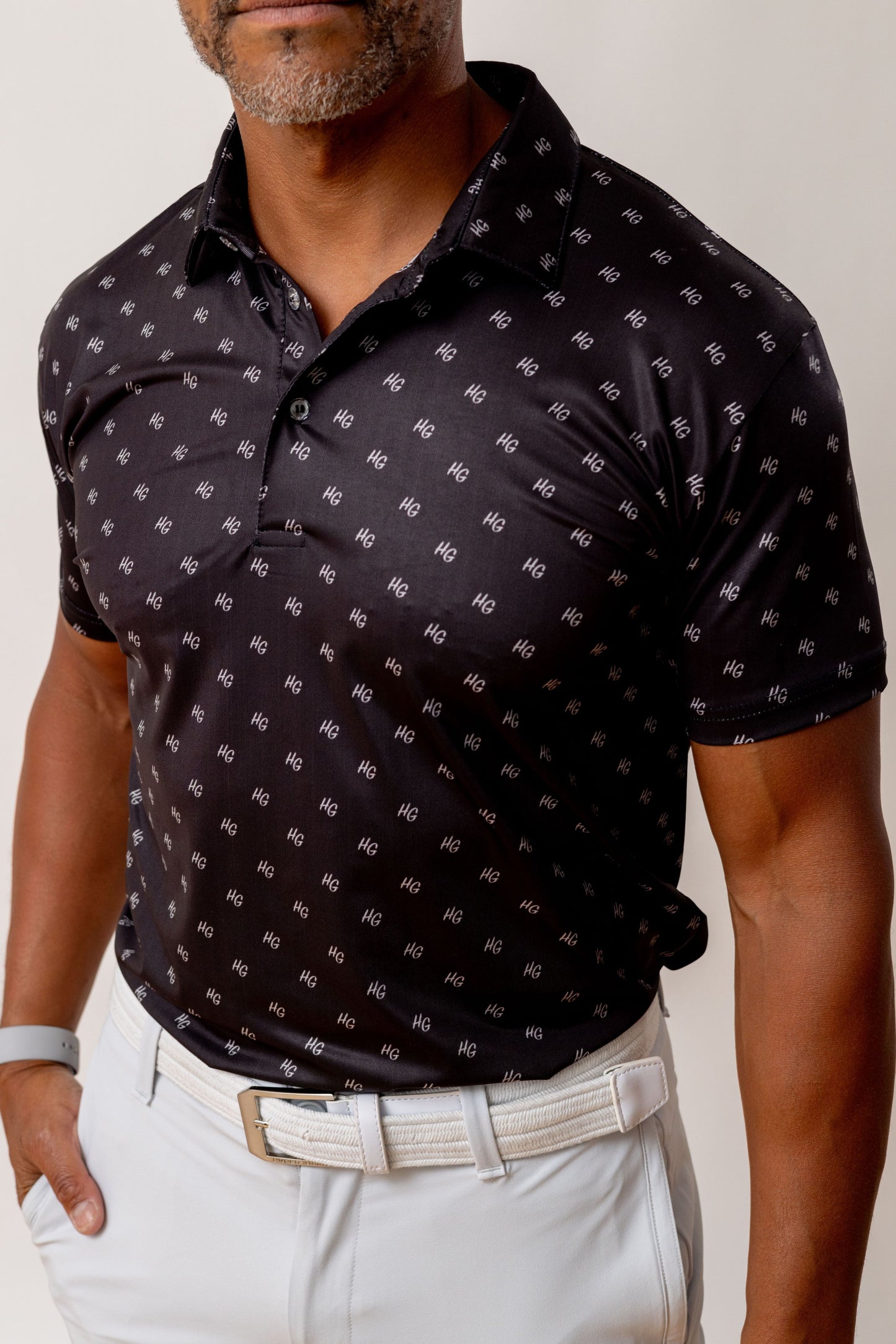 HG Polka Dot Golf Shirt