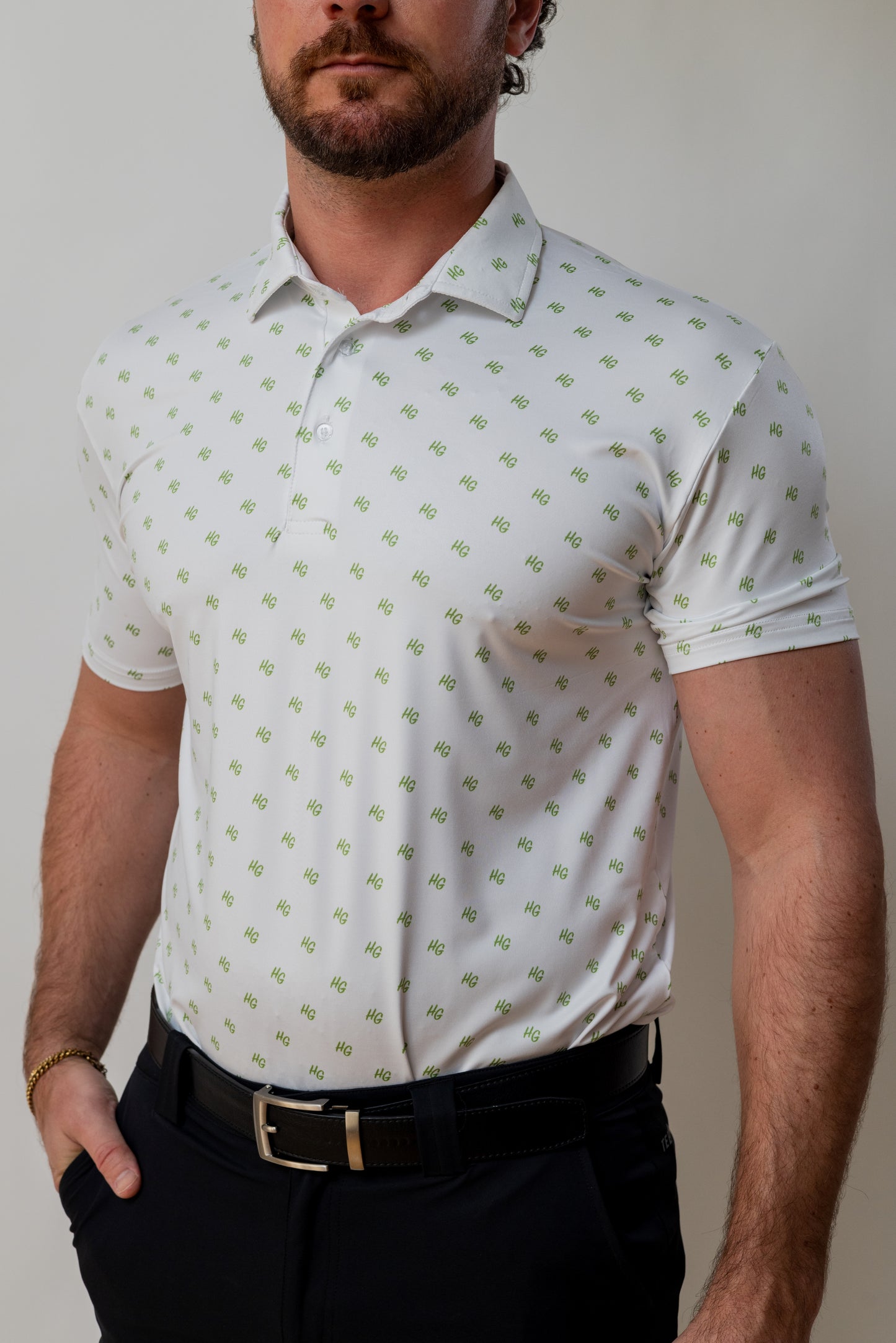 HG Polka Dot Golf Shirt