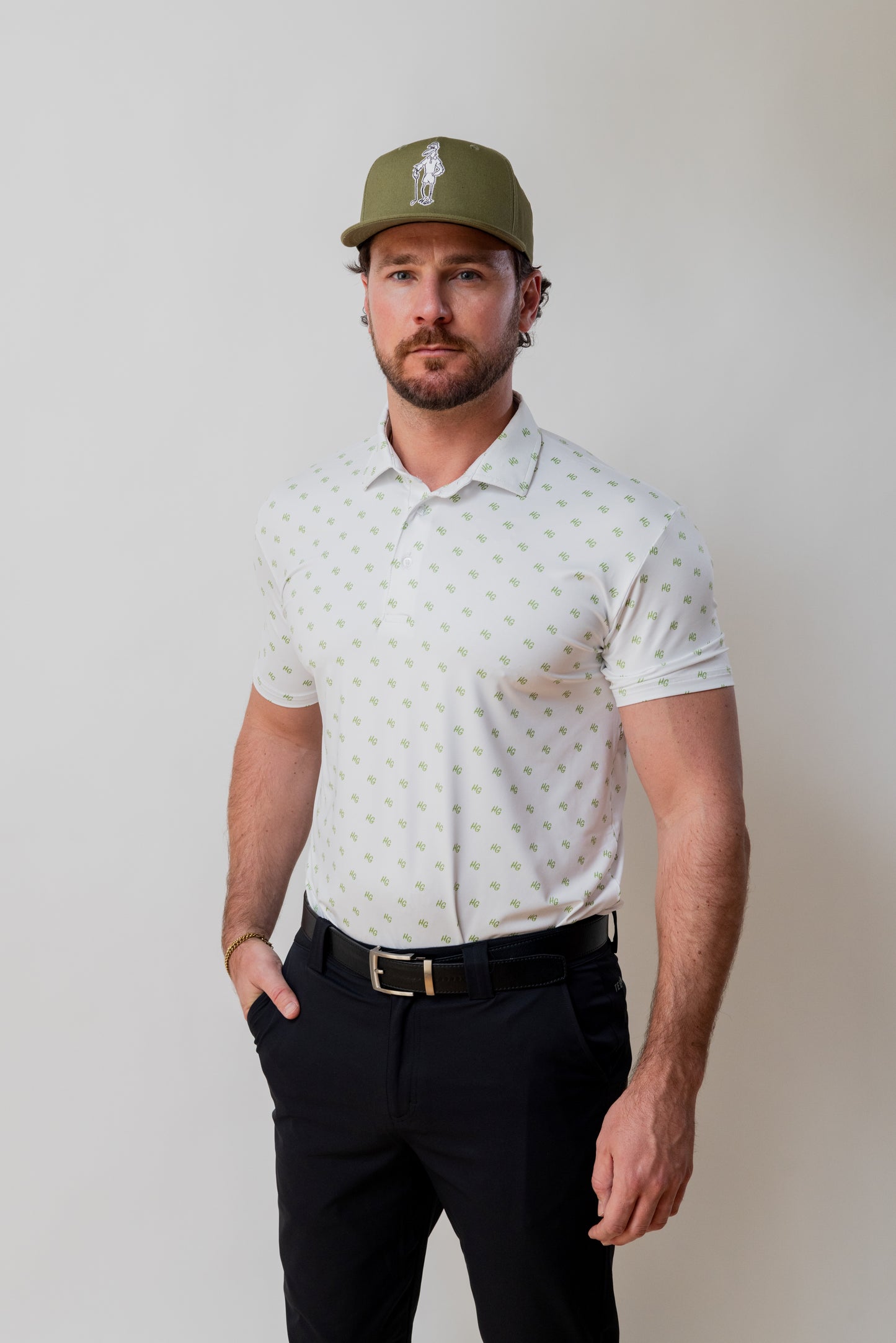 HG Polka Dot Golf Shirt