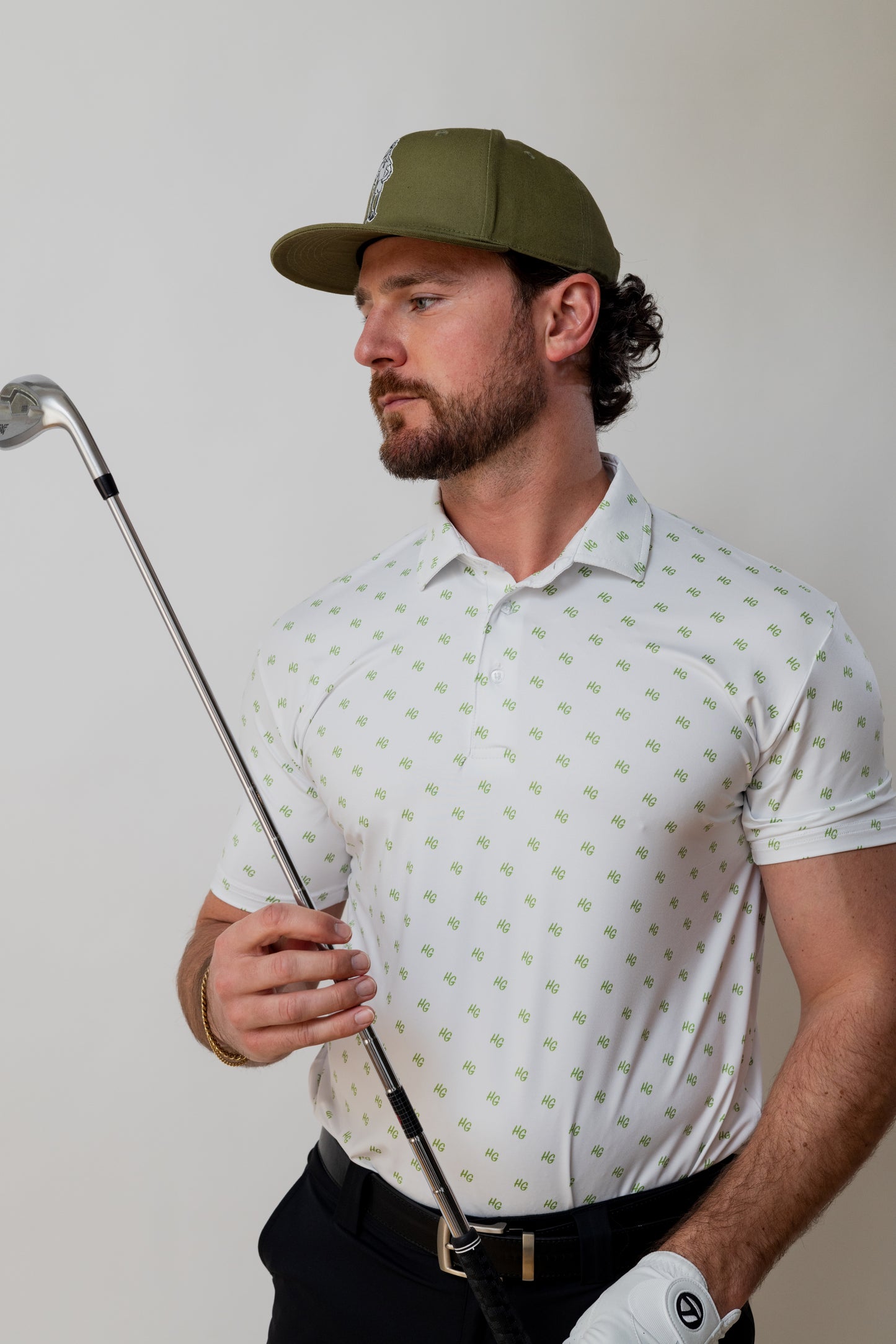 HG Polka Dot Golf Shirt