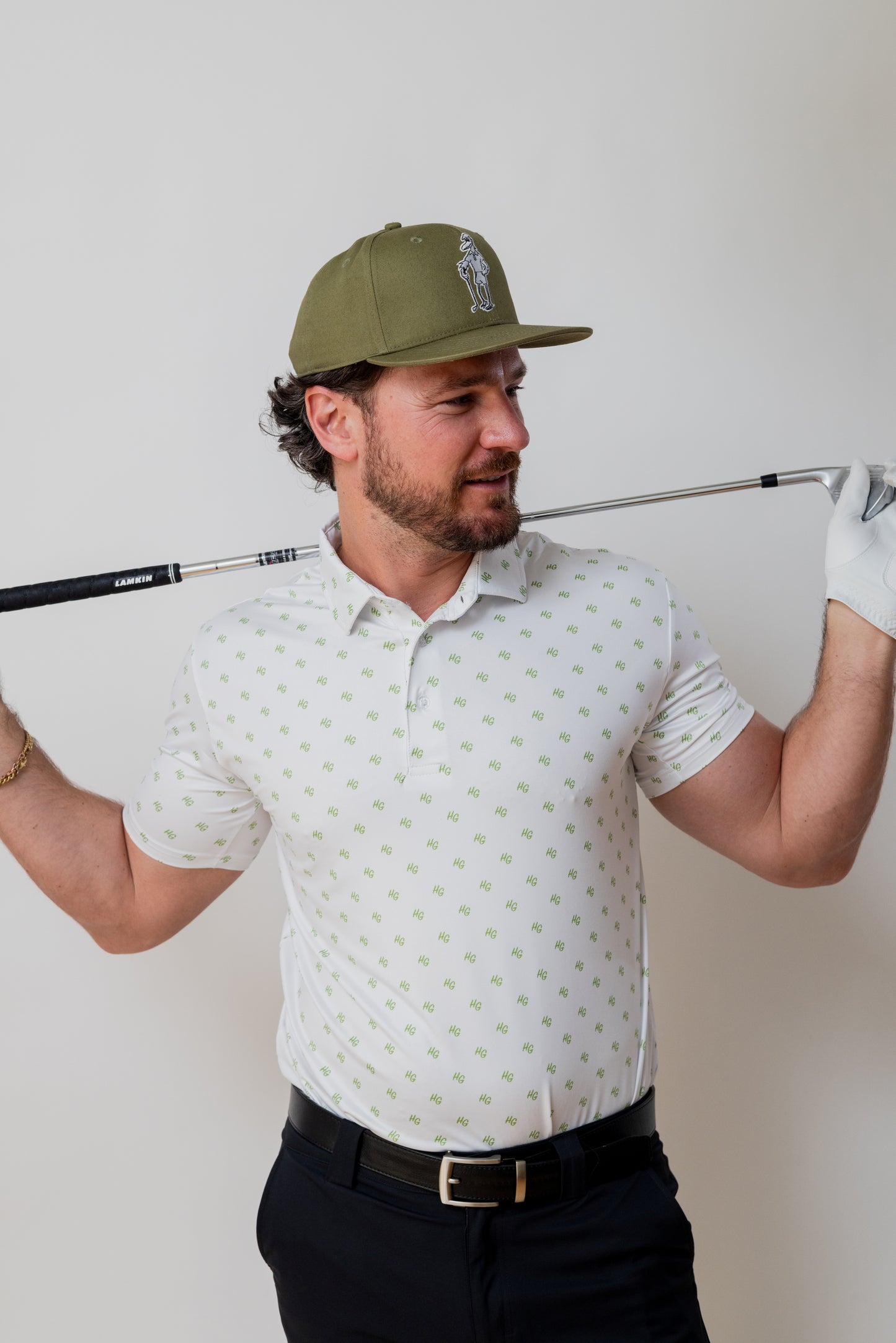 HG Polka Dot Golf Shirt