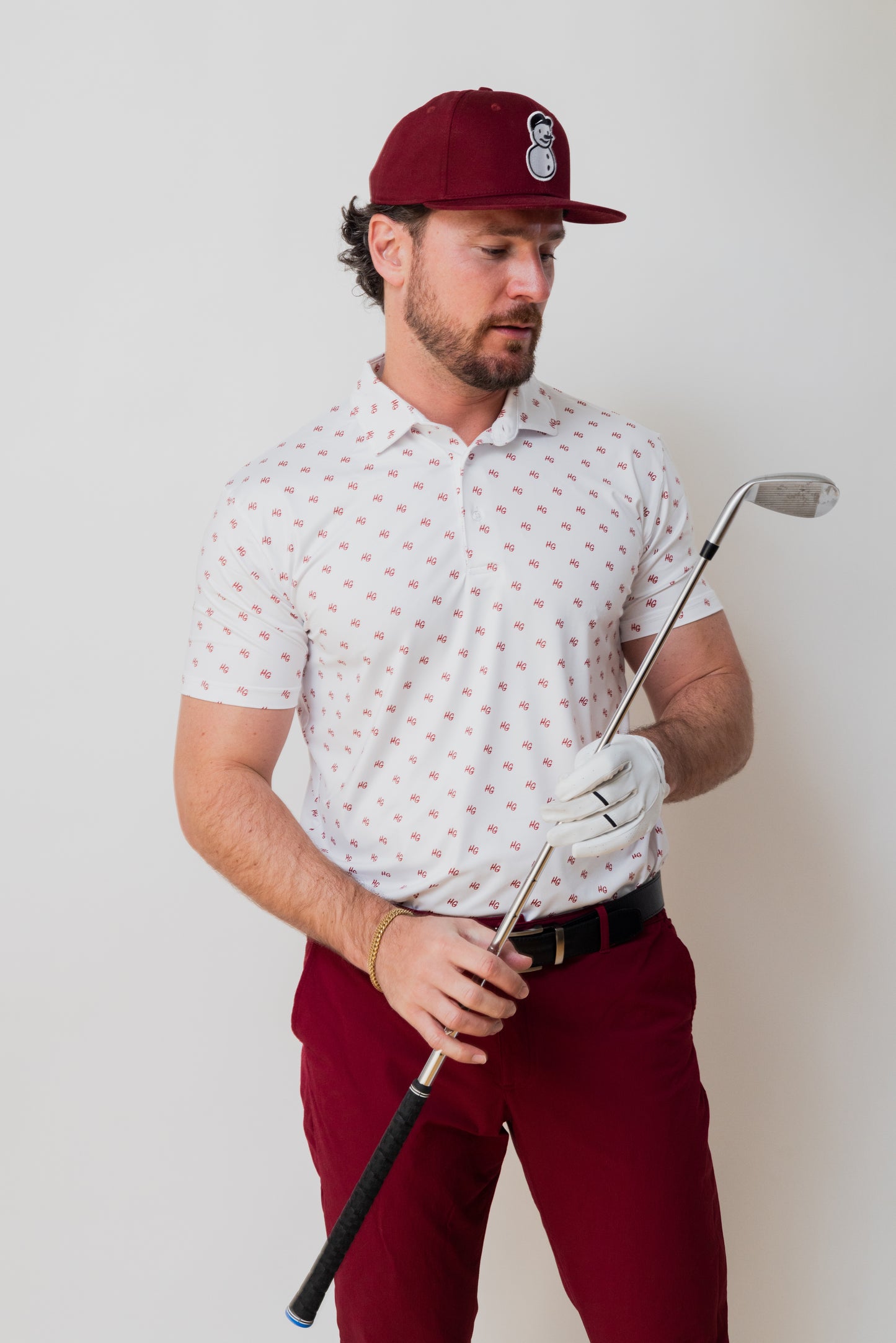 HG Polka Dot Golf Shirt