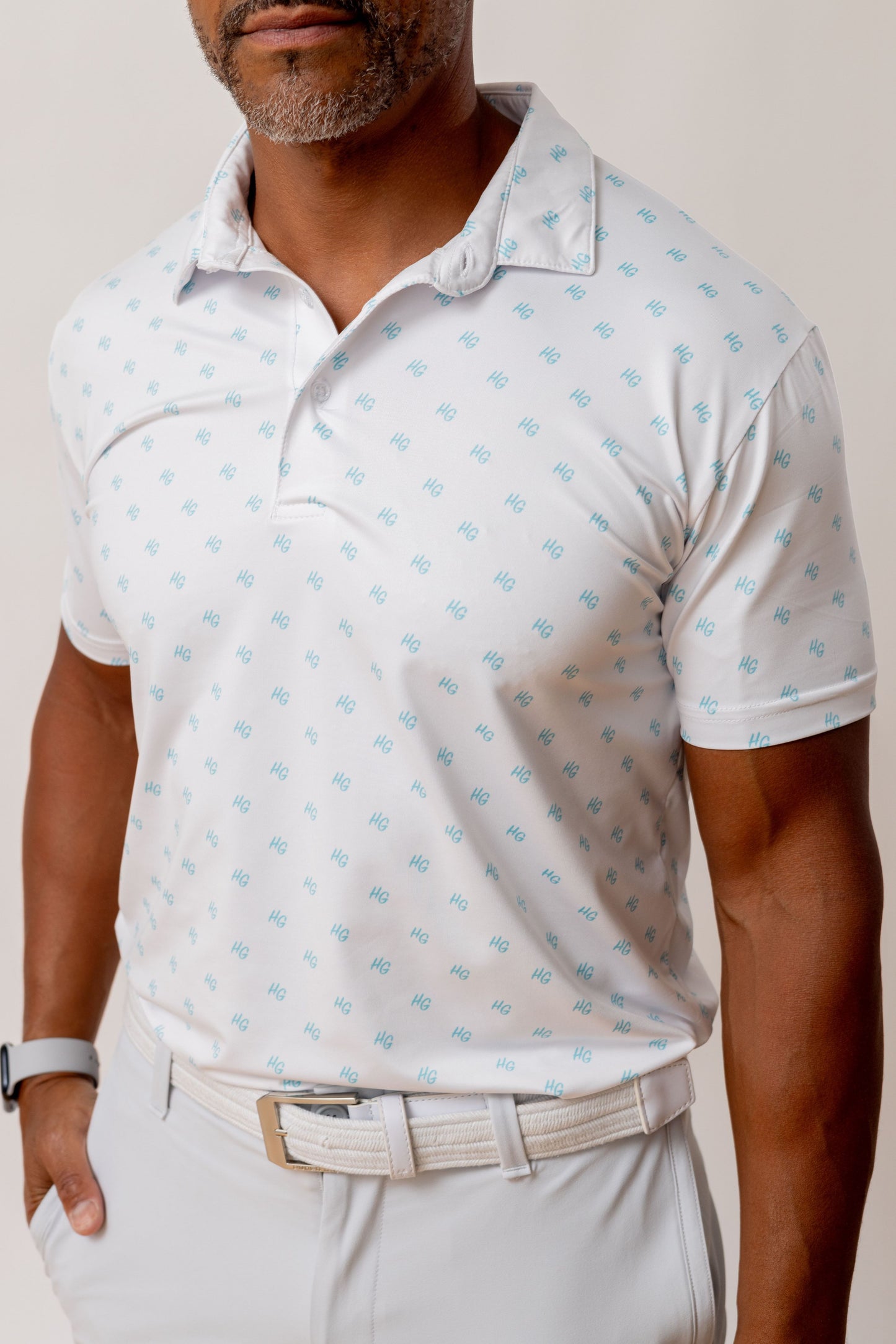 HG Polka Dot Golf Shirt